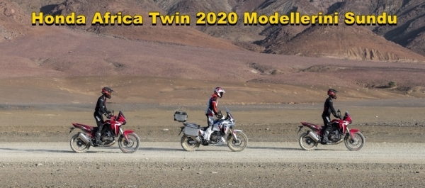 Honda Africa Twin 2020 Modellerini Sundu 