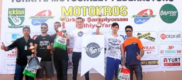 Motokros'ta İlk Coşku Fethiye'de Yaşandı