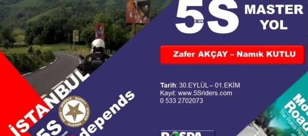 5Sriders Master Yol İstanbul 30 Eylül - 1 Ekim 2017