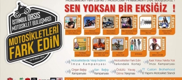 Motosikletleri Farkedin İstanbul Motosiklet Buluşması - MKSF