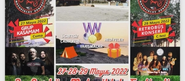 3. Şarköy Motosiklet Festivali, Şarköy, Tekirdağ, 27-29 Mayıs 2022