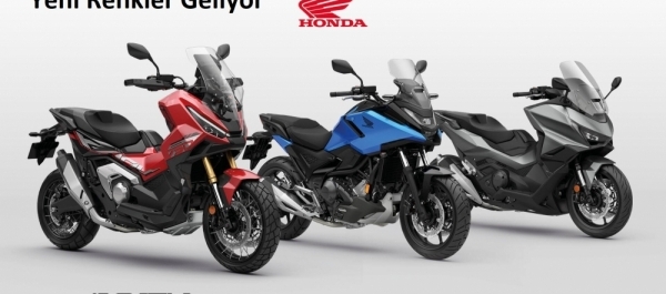 X-ADV, NC750X ve Forza 750 Yeni Renklerle Geliyor