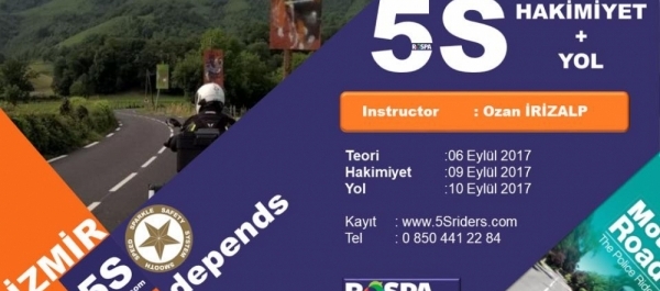 5Sriders Paket İzmir 9-10 Eylül 2017