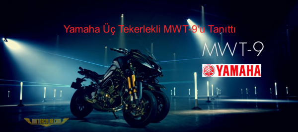 Yamaha Üç Tekerlekli MWT-9'u Tanıttı 