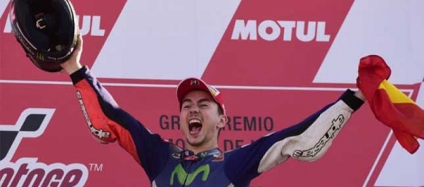 MotoGP'de Şampiyon Jorge Lorenzo Oldu