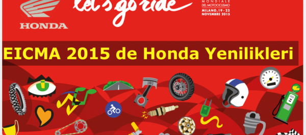 EICMA 2015 de Honda Yenilikleri