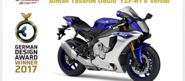 'Alman Tasarım Ödülü' YZF-R1'e Verildi