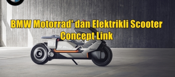 BMW Motorrad' dan Elektrikli Scooter Konsepti