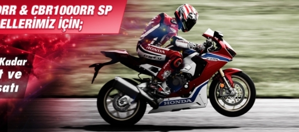 CBR1000RR ve CBR1000RR SP Koçfinans Kampanyası