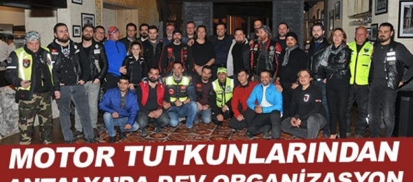 Antalya Motosiklet Festivali ile Motor Tutkunları Antalya'da Dev Organizasyonda Buluşuyor