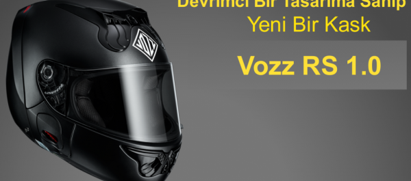 Devrimci Bir Tasarıma Sahip Yeni Bir Kask: Vozz RS 1.0 