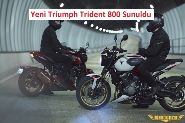 Triumph Trident 800 2026'da Yollarda