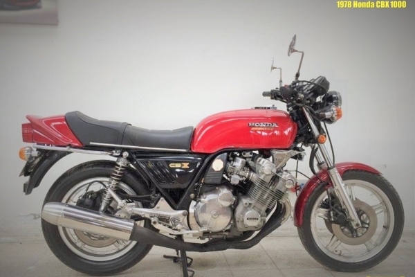 1978 Honda CBX 1000 Garajda Yerini Aldı