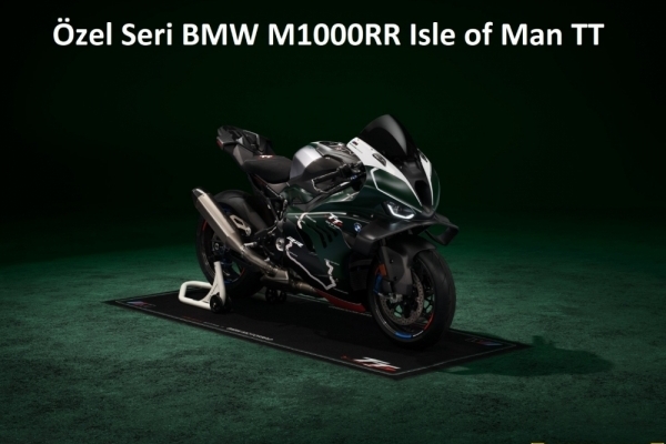 BMW M1000RR Limited Edition Isle of Man TT Sunuldu