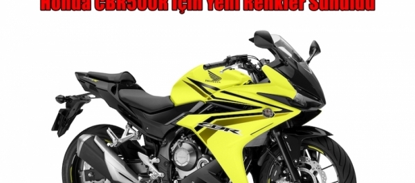 Honda CBR500R İçin Yeni Renkler Sunuldu