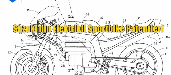 Suzuki'nin Elektrikli Sportbike Patentleri