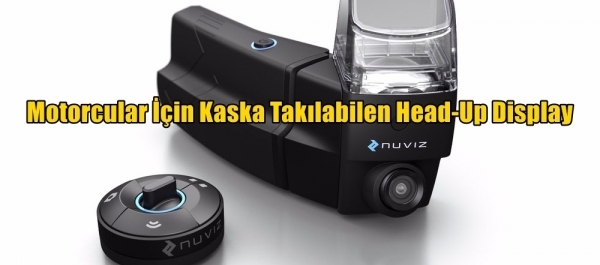 Motorcular İçin Kaska Takılabilen Head-Up Display