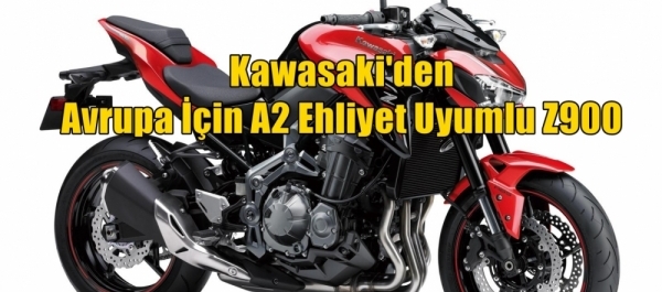 Kawasaki'den Avrupa İçin A2 Ehliyet Uyumlu Z900