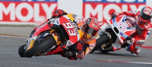 Austin'de Marquez Rahat Kazandı