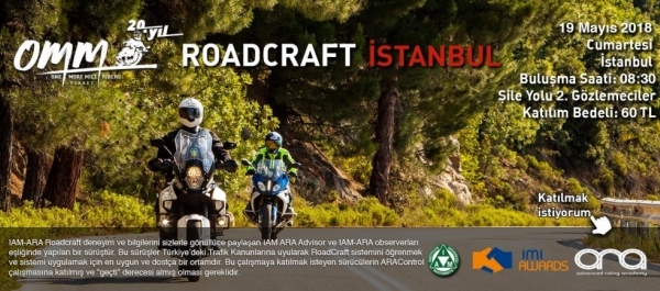 OMM Roadcraft İstanbul 19 Mayıs 2018