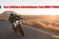 Test Edilirken Görüntülenen Yeni BMW F700GS 