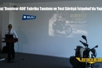 Bajaj 'Dominar 400' Fabrika Tanıtımı ve Test Sürüşü İstanbul'da Yapıldı