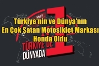 Türkiye'nin ve Dünya'nın En Çok Satan Motosiklet Markası Honda Oldu