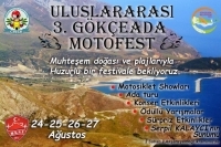 3. Gökçeada Motosiklet Festivali, Gökçeada Çanakkale 24-27 Ağustos 2017