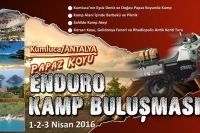 Enduro Kamp Buluşması, Papaz Koyu,  Kumluca, Antalya 01-03 Nisan 2016 