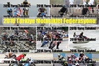 2016 Türkiye Motosiklet Federasyonu 2016 Yarış Takvimi Açıklandı