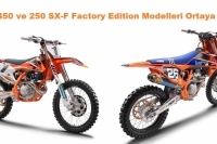 KTM 450 ve 250 SX-F Factory Edition Modelleri Ortaya Çıktı