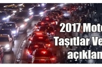 Motorlu Taşıtlar Vergisi 2017 yılı Ücretleri Açıklandı