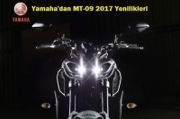 Yamaha'dan MT-09 2017 Yenilikleri