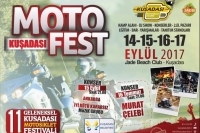 11. Geleneksel Kuşadası Motosiklet Festivali 14-17/09/2017