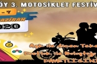 3. Şarköy Motosiklet Festivali, 5-7 Haziran 2020 Şarköy - Tekirdağ