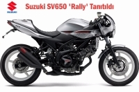 Suzuki SV650 'Rally', Osaka Motorcycle Show'da Görüldü