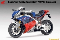 Honda'nın Yeni V4 Superbike'ı 2019'da Sunulacak