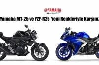 Yamaha MT-25 ve YZF-R25 Yeni Renkleriyle Karşınızda