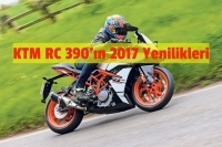 KTM RC 390'ın 2017 Yenilikleri