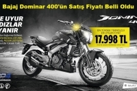 Bajaj Dominar 400'ün Satış Fiyatı Belli Oldu