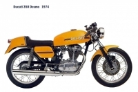 Ducati 350 Desmo - 1974