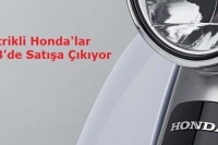 Elektrikli Honda'lar 2018'de Satışa Çıkıyor