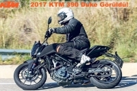 2017 KTM 390 Duke Görüldü!