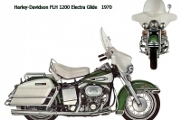 HD FLH1200 ElectraGlide - 1970