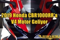 2019 Honda CBR1000RR'a V4 Motor Geliyor