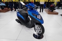 Türkiye'de Üretilen Kanuni Mati 125 ilk kez Motobike 2020'de