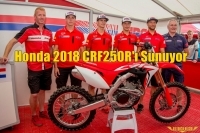 Honda 2018 CRF250R'ı Sunuyor