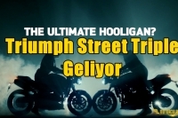 Triumph Street Triple Geliyor