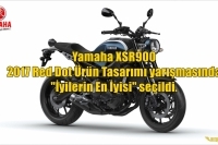 Yamaha XSR900, 2017 Red Dot Ürün Tasarımı yarışmasında 'İyilerin En İyisi' seçildi