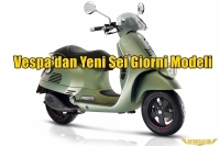 Vespa'dan Yeni Sei Giorni Modeli